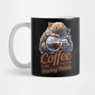 Cute Cat Coffee Design Mug